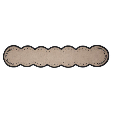 Harvest Blessings Stencil Gather & Be Thankful Runner 12x60 - The Fox Decor